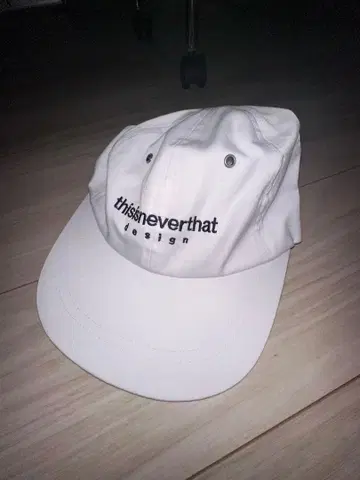 thisisneverthat 화이트 캡 로고 네버자