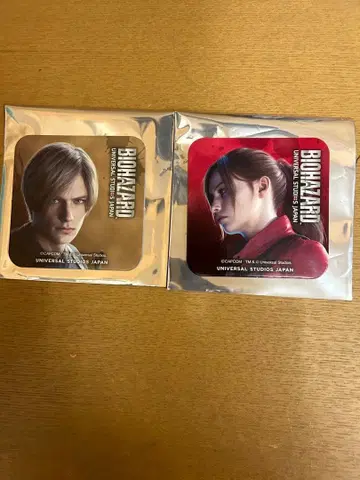 바이오하자드 코스터 2개 세트