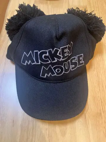 미키마우스 캡 블랙
