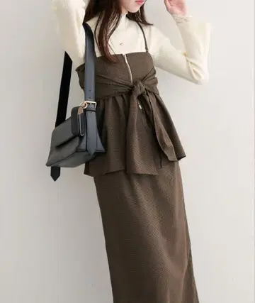 내추럴 꾸뛰르 osono 2WAY 뷔스티에 포함 스커트