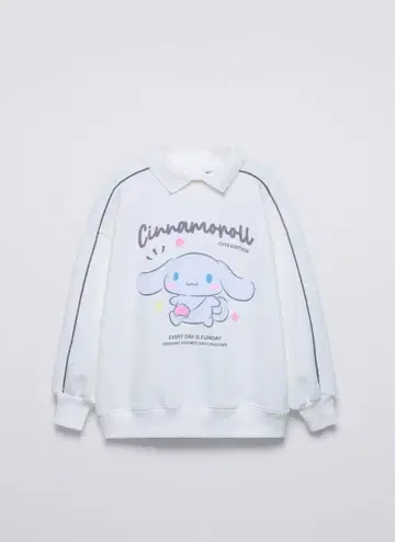 ZARA 시나모롤 스웨트 셔츠