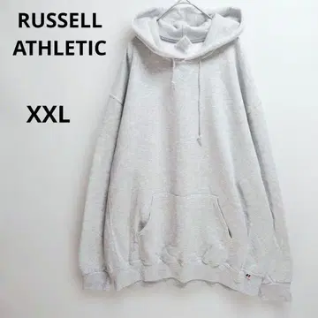 러셀 애슬레틱 무지 후드티 후디 그레이 빅 루즈 빅 사이즈
