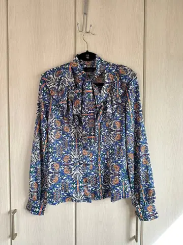 MALINA 프릴 긴팔 셔츠