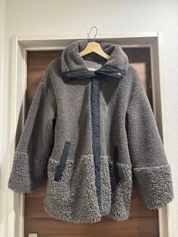 니코앤드 niko and - 보아 절개 프리 스코트 보아 자켓 L