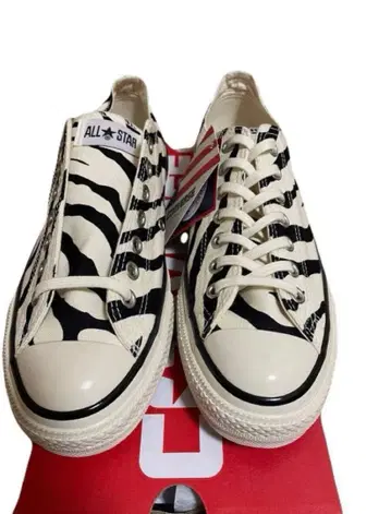 새상품 컨버스 ALLSTAR 애니멀 무늬 26