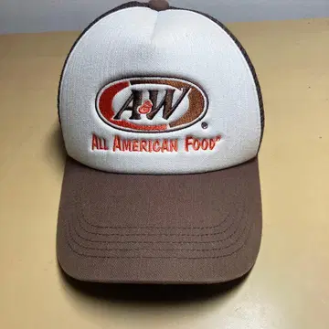 A&W 트래커 캡 브라운