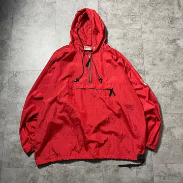 90's Marlboro 말보로 하프 지퍼 나일론 아노락 후드티