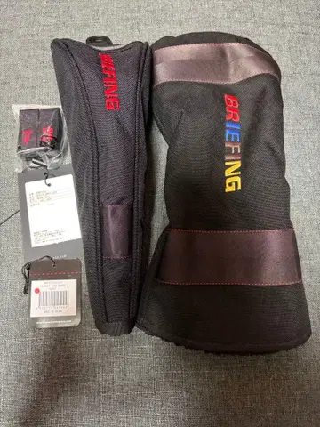 브리핑 헤드커버 드라이버 zozo FW 지퍼 세트