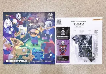 UNDERTALE 언더테일 10주년 기념 콘서트 SS 특전 굿즈