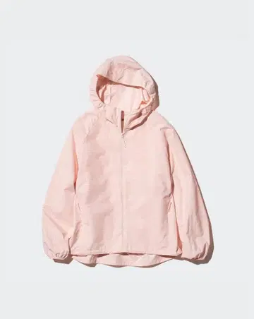 포켓터블 UV컷 후드티 ( L 사이즈 ) 핑크