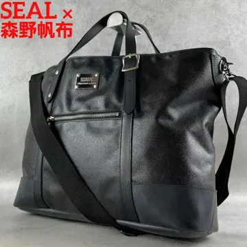 인기 콜라보 SEAL x 모리노 캔버스 2way 토트백 숄더 블랙