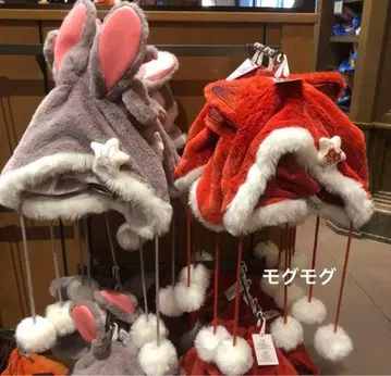 상하이 디즈니 한정판 주토피아 닉 & 주디 팬캡 2세트