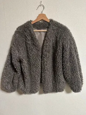 그레이 보아 자켓