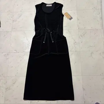 [택 포함 새상품] PLAIN PEOPLE  벨로아 원피스 3