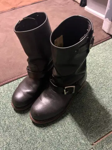 엔지니어 부츠 블랙 버클 호킨스