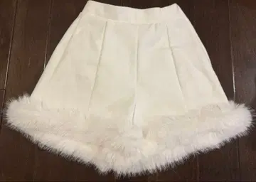 evelyn 퍼 숏팬츠