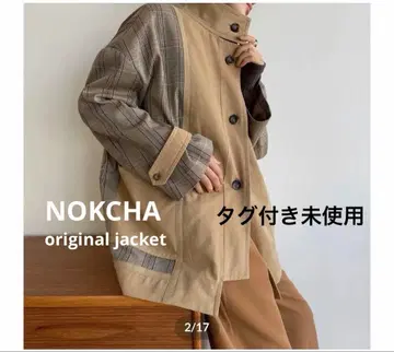 nokcha 노크차 오리지널 아우터 체크 자켓 코트