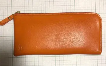 장지갑 Kiichi Kobe 키이치 고베 오렌지
