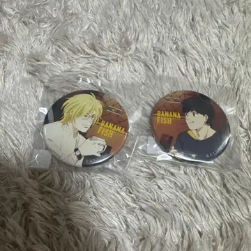 BANANAFISH 바나나피쉬 캔뱃지 오이스터 바 세트