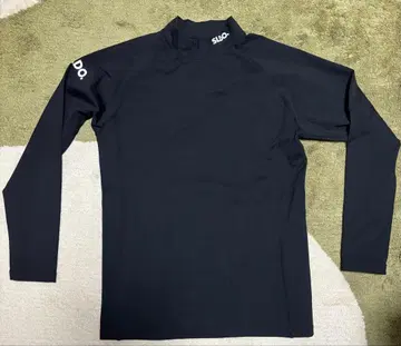 SLDO 블랙 긴팔 셔츠 하이넥