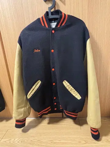 DeLONG 바시티 자켓 USA L 사이즈 퀼팅 안감 빈티지