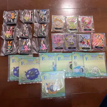 디지몬 제일복권 E, F, G상 묶음 판매