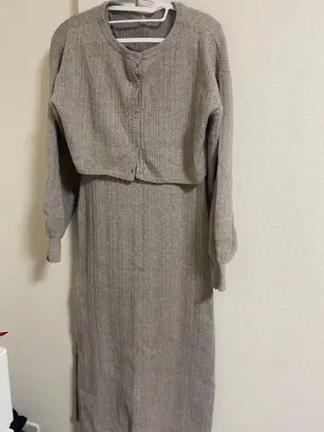 아카이브 니트 원피스