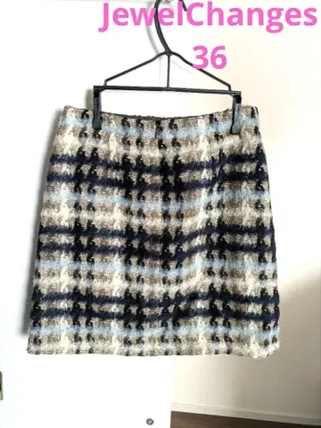 [ 새상품급 ] Jewel Changes 체크 무늬 미니 스커트