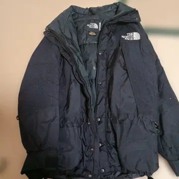 THE NORTH FACE 블랙 다운 자켓 M