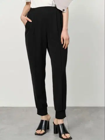 소주 soeju 빈티지 새틴 팬츠 블랙