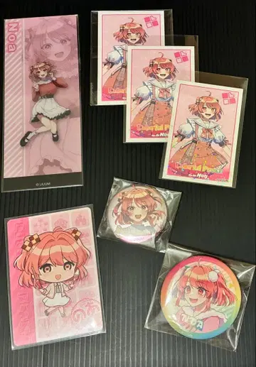 컬러풀 피치 노아님 굿즈 7점