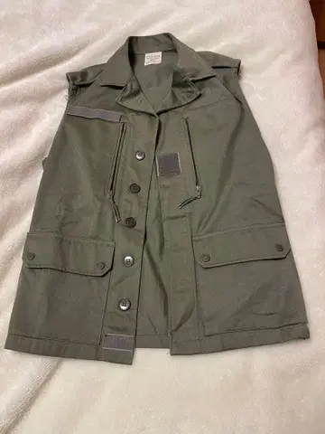 PAUL BOYE 밀리터리 베스트 38C 올리브 그린