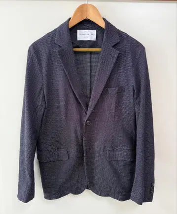 투모로우랜드 네이비 도트 무늬 싱글 자켓 사이즈 48