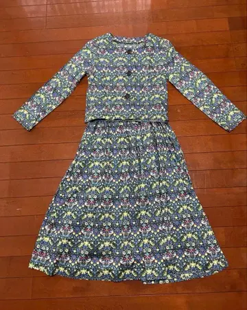 스트로베리 시프 패턴 스커트 수트 S 사이즈 오더메이드 상품