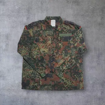 독일군 프렉탄 카모플라쥬 자켓 90s 워크