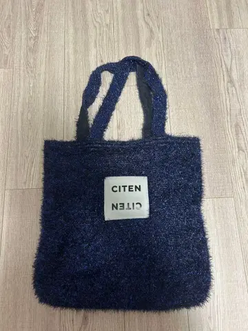 CITEN 네이비 토트백