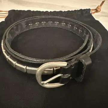 레어 DECi Bridle studs narrow belt L OVY