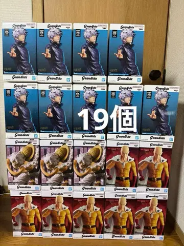 최신 프라이스 피규어 Grandista 루피 고죠 사토루 원펀맨 19체