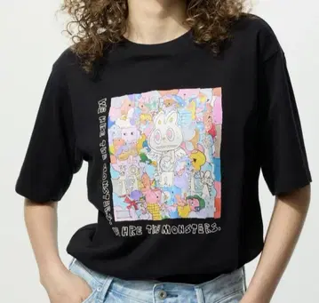 2장 세트 유니클로 러브비 티셔츠 M