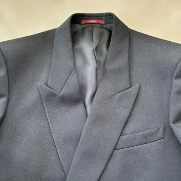 블랙 포멀 더반 더블 수트 관혼상제 AB5