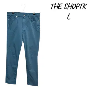 THE SHOPTK L 파랑 캐주얼 심플 팬츠