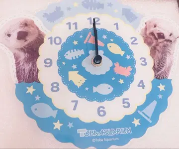 도바 수족관 복권 A상 메이짱 & 키라짱 아크릴 시계