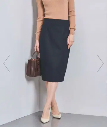 유나이티드 애로우즈 클래스 트위드 타이트 스커트 34