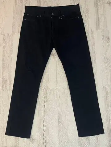 새상품급 HARE 블랙 데님 블랙 L 사이즈