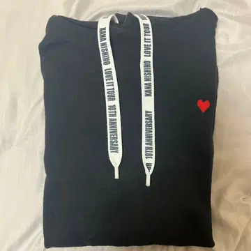 니시노 카나 LOVE it tour 후드티 블랙 XL