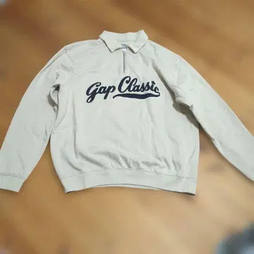 GAP Classic 집업 트레이닝복 M 사이즈 베이지