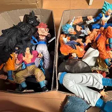 드래곤볼 피규어 세트