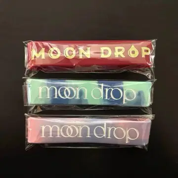 MOON DROP 러버 밴드 3색 세트