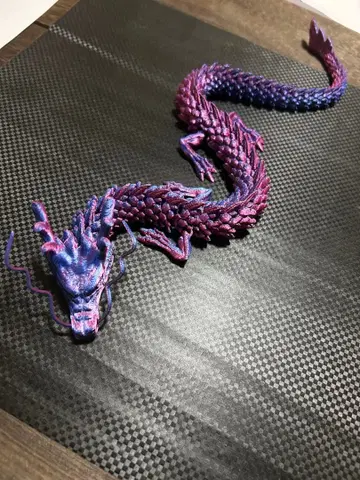 3D 프린터 제 관절 가동 드래곤 용 전체 길이 약 40cm