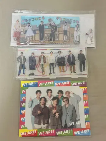 WEST. 아크릴 스탠드 WE ARE! 사진 세트